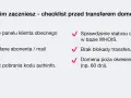 Checklista przed transferem domeny: dostęp do panelu, aktualne dane, kod authinfo, status WHOIS, brak blokady, domena poza okresem karencji. Jak przenieść domenę na inny hosting?
