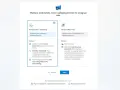 Wybór środowiska dla ms ads: utwórz konto i kampanię lub tylko konto.