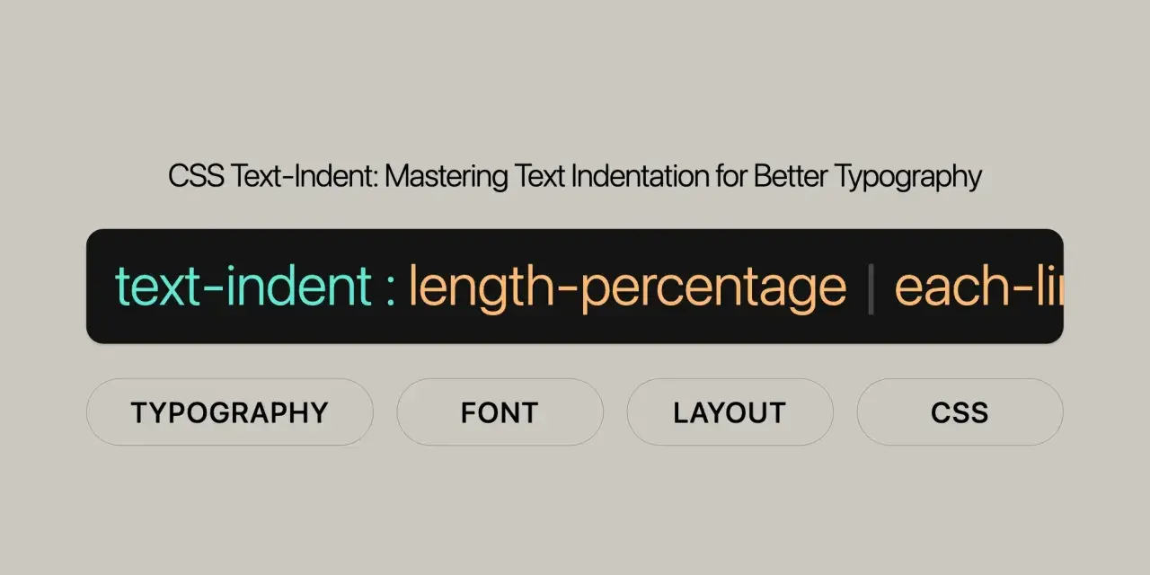 CSS text-indent: length-percentage | each-line. Użyj tej właściwości, by mistrzowsko formatować tekst i poprawić typografię.