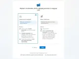 Wybór środowiska dla ms ads: utwórz konto i kampanię lub tylko konto.