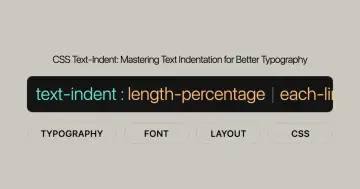 CSS text-indent: length-percentage | each-line. Użyj tej właściwości, by mistrzowsko formatować tekst i poprawić typografię.