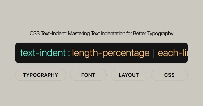 CSS text-indent: length-percentage | each-line. Użyj tej właściwości, by mistrzowsko formatować tekst i poprawić typografię.